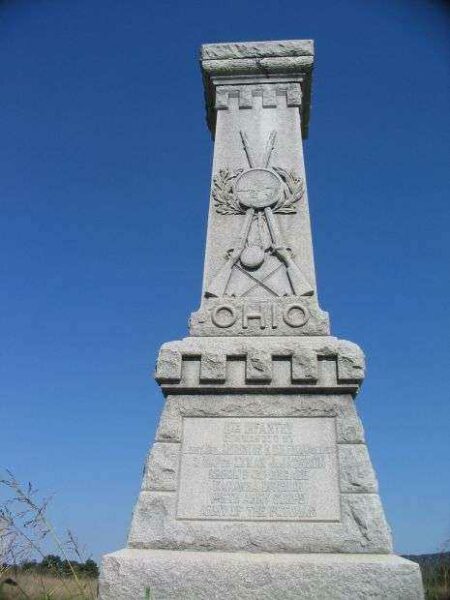 11th OHIO VOLUNTEER INFANTRY REGIMENT WAR MEMORIAL