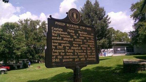 PHILIP BUCKNER REVOLUTIONARY WAR SOLDIERS MEMORIAL MARKER