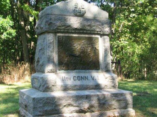 11TH CONNECTICUT VOLUNTEER INFANTRY REGIMENT WAR MEMORIAL