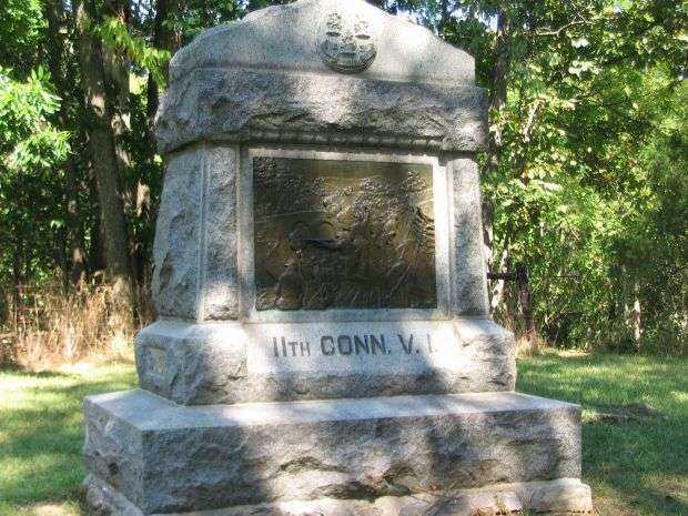 11TH CONNECTICUT VOLUNTEER INFANTRY REGIMENT WAR MEMORIAL