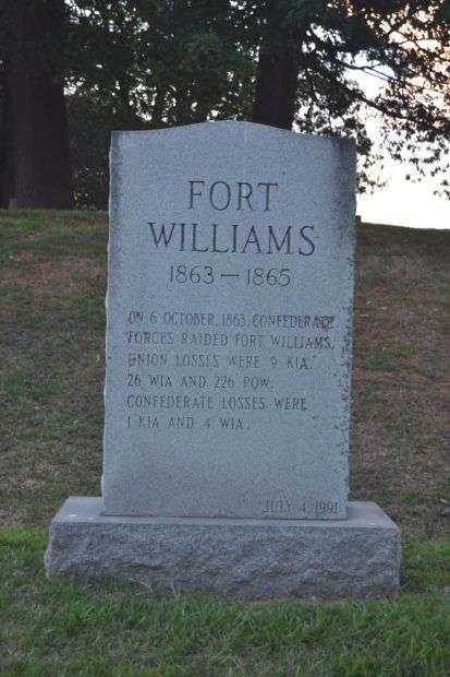 FORT WILLIAMS CIVIL WAR MEMORIAL