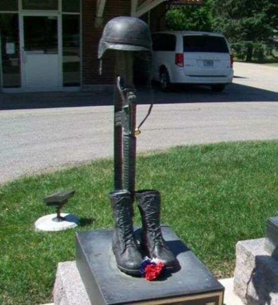 WILLIAM J. MULVIHILL BATTLEFIELD CROSS MEMORIAL