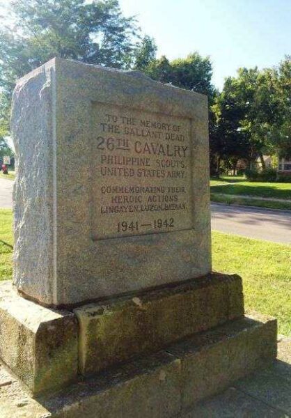 THE GALLANT DEAD OF THE 26TH CAVALRY MEMORIAL