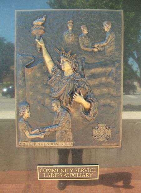 VFW CENTENNIAL PLAZA MEMORIAL PANEL A