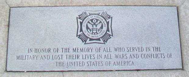 PLEASANT HILL CEMETERY WAR VETERANS MEMORIAL STONE A
