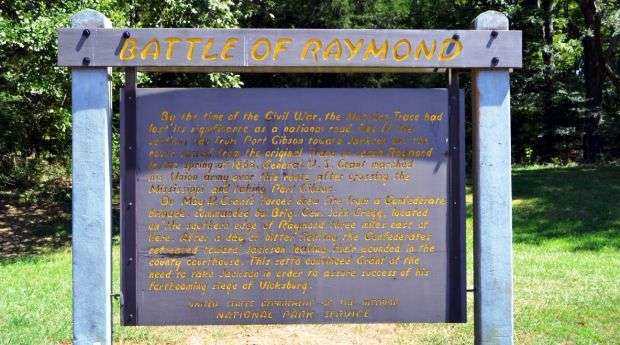 BATTLE OF RAYMOND WAR MEMORIAL MARKER II