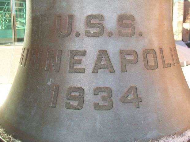 U.S.S. MINNEAPOLIS WAR MEMORIAL BELL