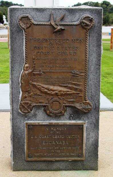 TO THE ENLISTED MEN OF THE UNITED STATES COAST GUARD MEMORIAL