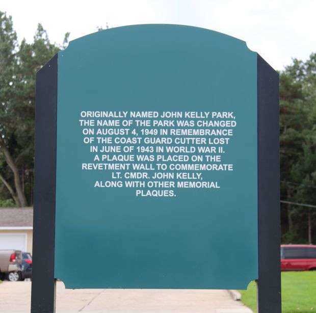 ESCANABA MEMORIAL PARK MARKER