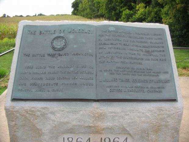 THE BATTLE OF MONOCACY WAR MEMORIAL