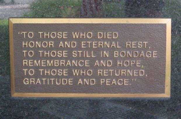 BERKSHIRE COUNTY VIETNAM WAR MEMORIAL PLAQUE B