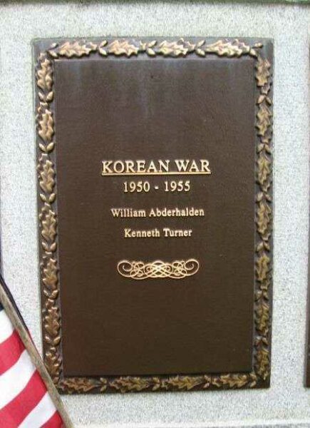 JAMES BURT VETERANS MEMORIAL PARK PLAQUE C