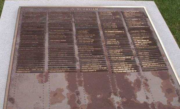 MERCHANT MARINE MEMORIAL PLAQUE B