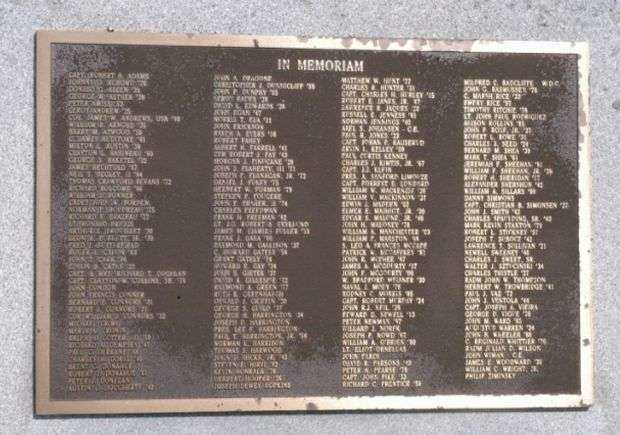 MERCHANT MARINE MEMORIAL PLAQUE A