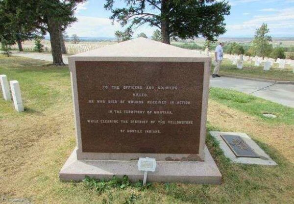 BEAR PAW MONUMENT 1881 SIDE A