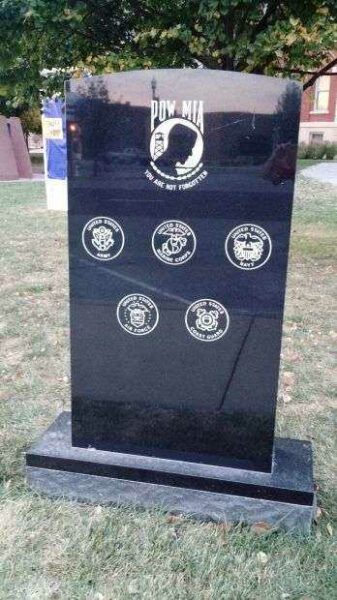 MARSHALL POW MIA MEMORIAL FRONT