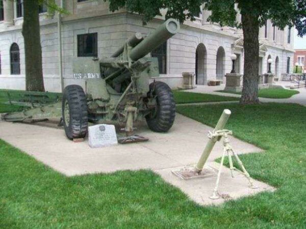 VETERANS OF ALL WARS MEMORIAL CANNON
