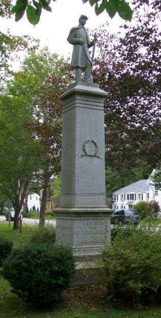 HENRY TILLSON POST G.A.R. CIVIL WAR MEMORIAL