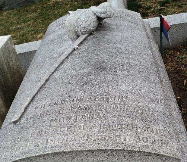 2ND LIEUT. JONATHAN WILLIAMS BIDDLE MEMORIAL CEMETERY STONE B