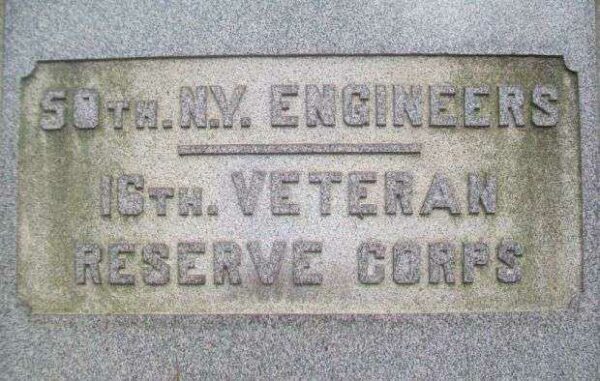 TOWN OF ERWIN CIVIL WAR MEMORIAL PLAQUE D