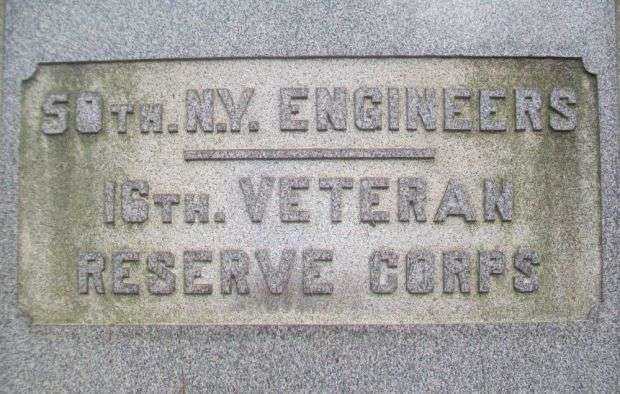 TOWN OF ERWIN CIVIL WAR MEMORIAL PLAQUE D