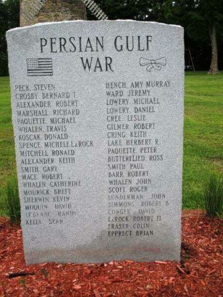 MORRISTOWN PERSIAN GULF WAR MEMORIAL