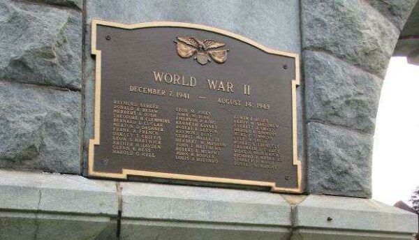 GOUVERNEUR MEMORIAL ARCH PLAQUE B