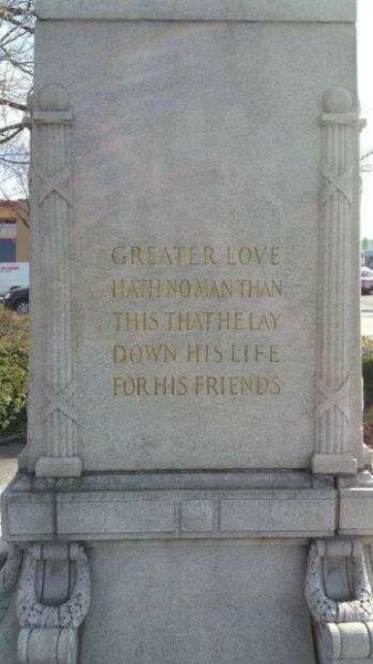 BAYSIDE WAR VETERANS MEMORIAL SIDE D