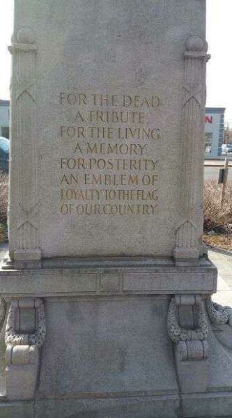 BAYSIDE WAR VETERANS MEMORIAL SIDE C