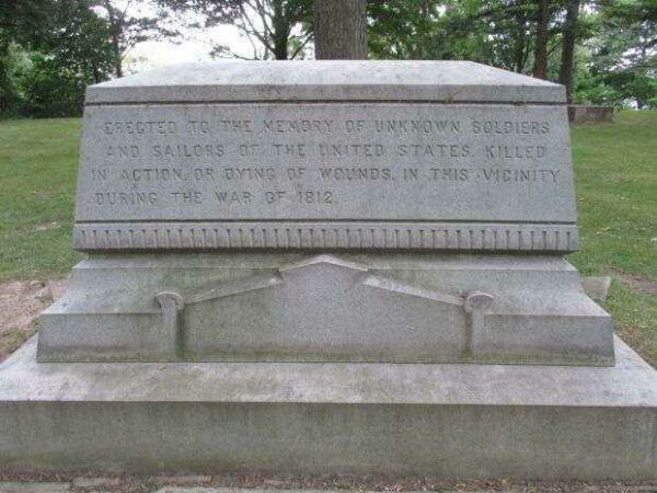 WAR OF 1812 UNKNOWN SOLDIERS MEMORIAL