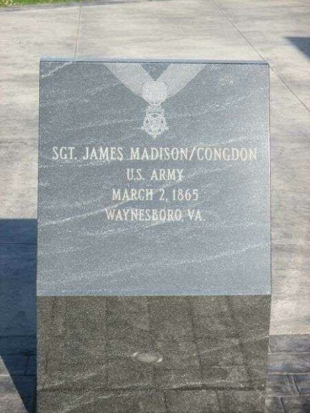 NIAGARA FALLS VETERANS MEMORIAL MEDAL OF HONOR STONE C