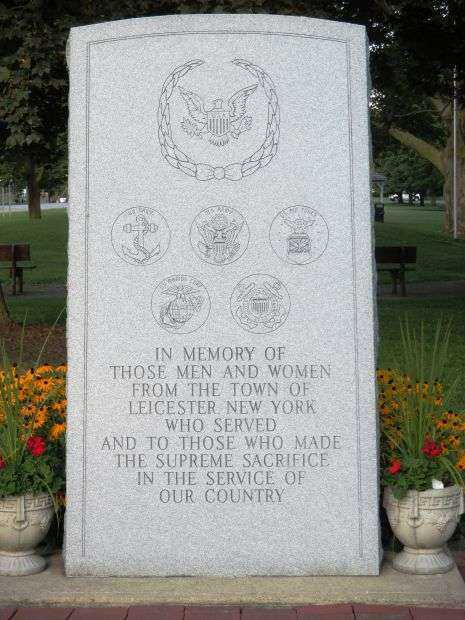 LEICASTER VETERANS MEMORIAL