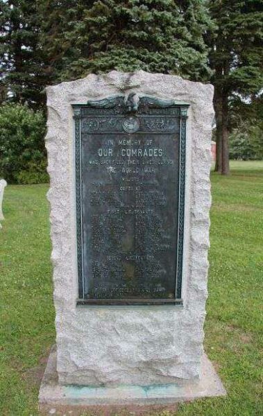 FIRST OFFICERS TRAINING CAMP WAR MEMORIAL
