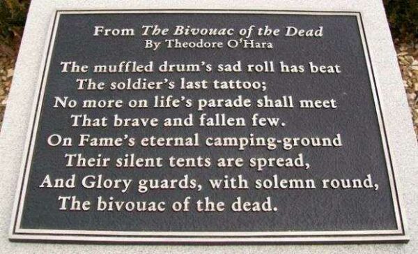 FORT SCOTT BIVOUAC OF THE DEAR MEMORIAL PLAQUE
