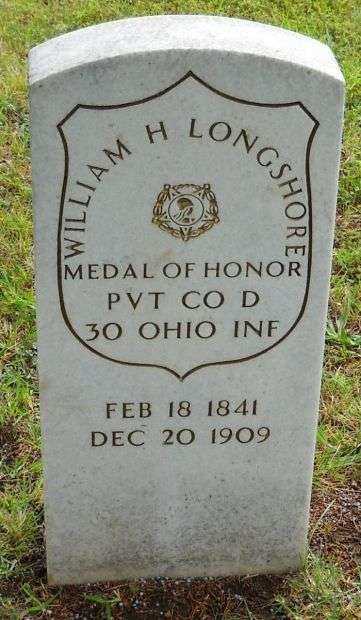 PVT. WILLIAM H. LONGSHORE MEMORIAL STONE