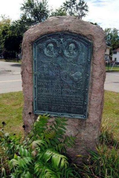 HORSEHEADS ROUTES OF THE ARMIES OF GENERAL JOHN SULLIVAN AND GENERAL JAMES CLINTON MEMORIAL