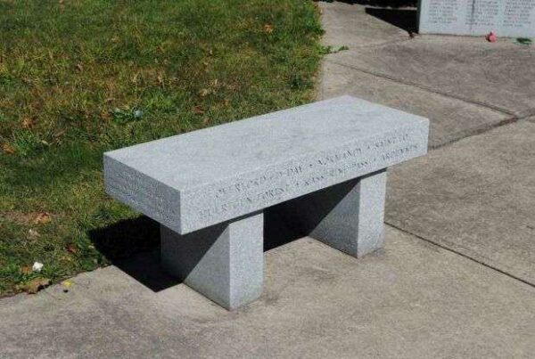 CHEMUNG COUNTY WORLD WAR II MEMORIAL BENCH D