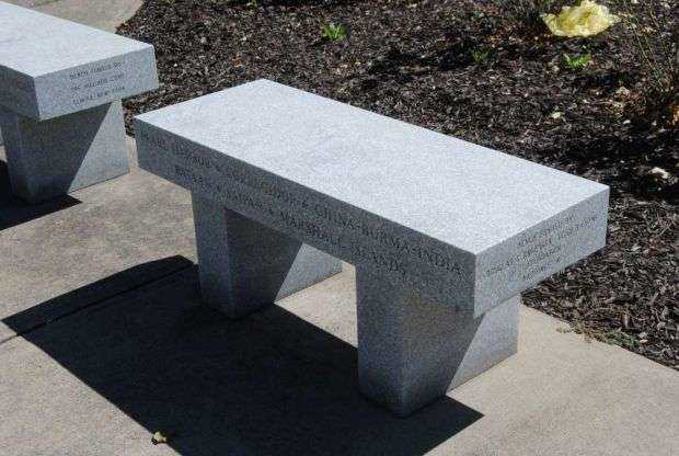 CHEMUNG COUNTY WORLD WAR II MEMORIAL BENCH B