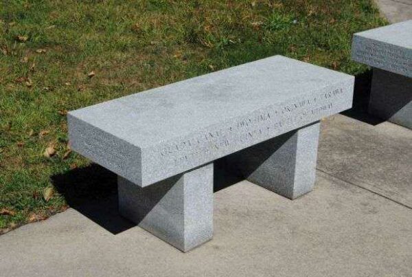CHEMUNG COUNTY WORLD WAR II MEMORIAL BENCH A
