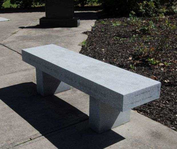 CHEMUNG COUNTY WORLD WAR I MEMORIAL BENCH C