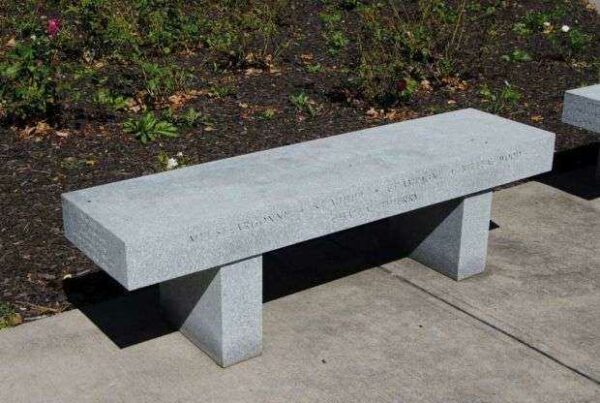 CHEMUNG COUNTY WORLD WAR I MEMORIAL BENCH A