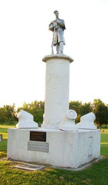 MCCOOK POST NO. 51 G.A.R. CIVIL WAR MEMORIAL