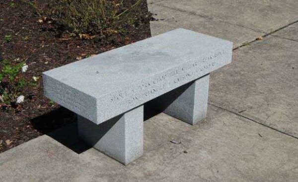 CHEMUNG COUNTY KOREA AND VIETNAM MEMORIAL BENCH D