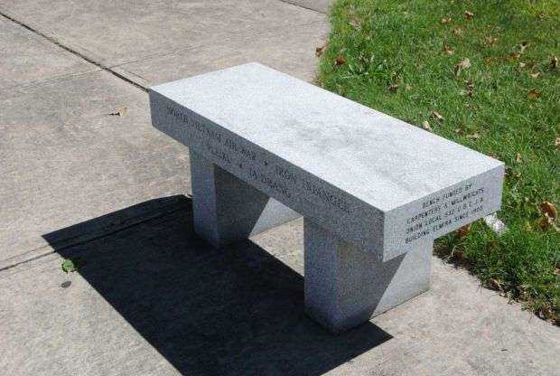 CHEMUNG COUNTY KOREA AND VIETNAM MEMORIAL BENCH C