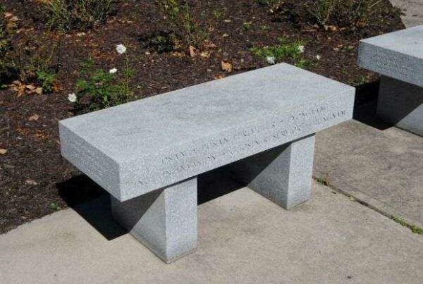 CHEMUNG COUNTY KOREA AND VIETNAM MEMORIAL BENCH A