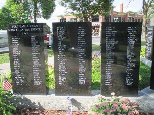 CAYUGA COUNTY WORLD WAR II MEMORIAL PANELS SECTION C