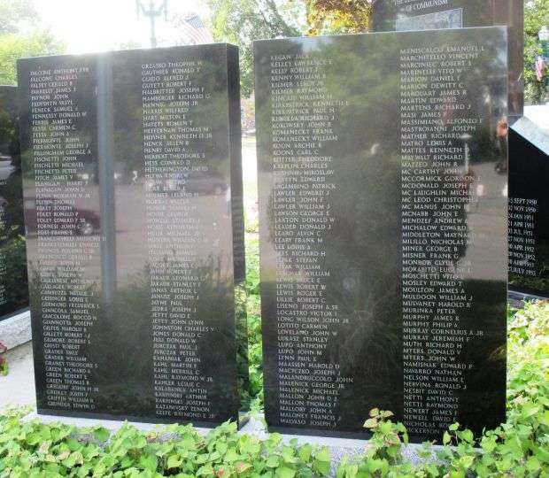 AUBURN KOREAN WAR MEMORIAL PANELS C & D