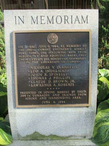 IN MEMORIAM TO THE 299TH COMBAT ENGINEER’S