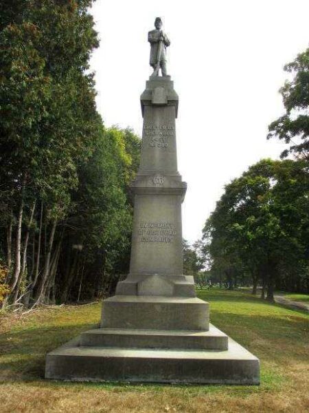WILDWOOD CEMETERY CIVIL WAR MEMORIAL
