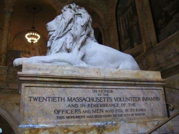 TWENTIETH MASSACHUSETTS VOLUNTEER INFANTRY MEMORIAL SIDE A